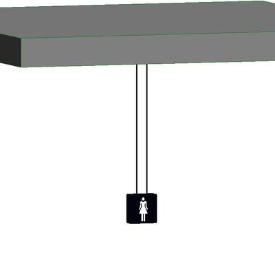 女廁標(biāo)識(shí)